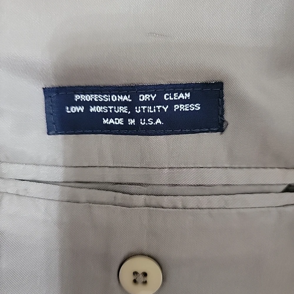 Oak Creek for Dillard's Olive Green Blazer 100% Wool Size 44L XL USA Made